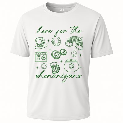 Here For The Shenanigans St Patricks Day Performance Shirt