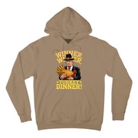 Humor Funny Trump Winner Winner Turkey Dinner Thanksgiving Hoodie