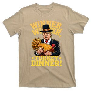 Humor Funny Trump Winner Winner Turkey Dinner Thanksgiving T-Shirt