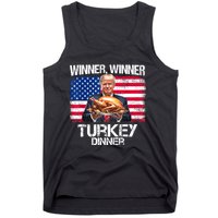 Humor Funny Trump Winner Winner Turkey Dinner Thanksgiving Tank Top