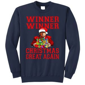 Humor Funny Trump Winner Winner Christmas Great Again Sweatshirt