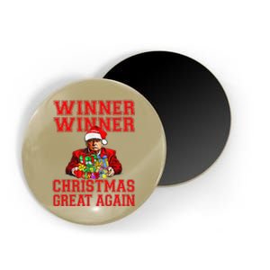 Humor Funny Trump Winner Winner Christmas Great Again Magnet