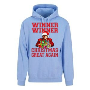 Humor Funny Trump Winner Winner Christmas Great Again Unisex Surf Hoodie