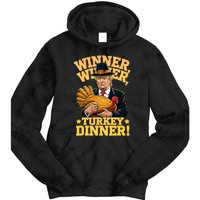 Humor Funny Trump Winner Winner Turkey Dinner Thanksgiving Tie Dye Hoodie