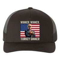 Humor Funny Trump Winner Winner Turkey Dinner Thanksgiving Yupoong Adult 5-Panel Trucker Hat