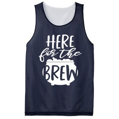 Here For The Brew Mesh Reversible Basketball Jersey Tank