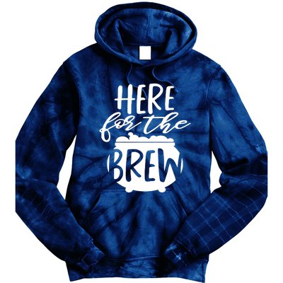 Here For The Brew Tie Dye Hoodie