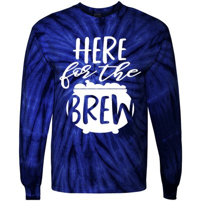 Here For The Brew Tie-Dye Long Sleeve Shirt