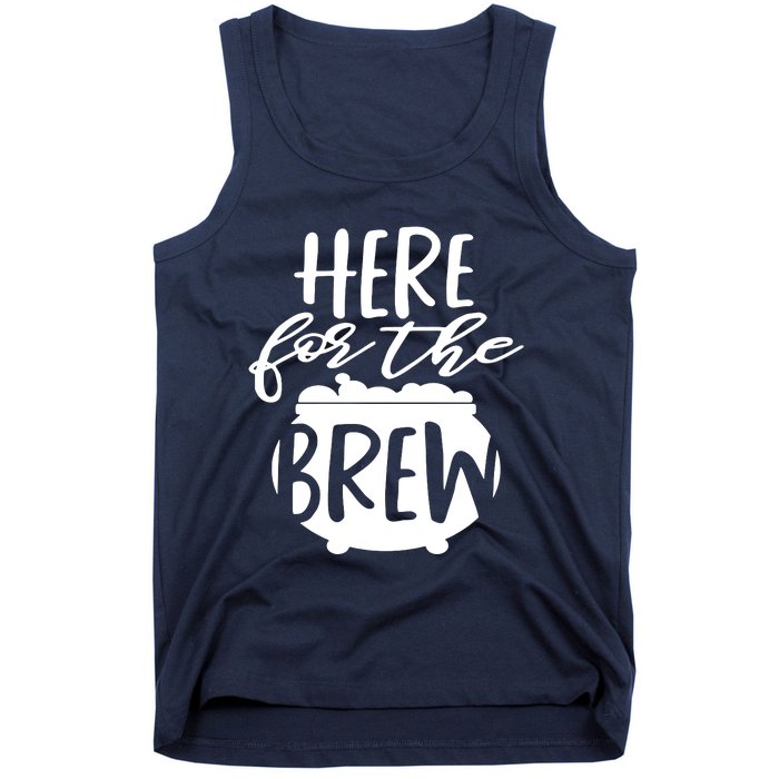 Here For The Brew Tank Top