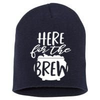 Here For The Brew Short Acrylic Beanie