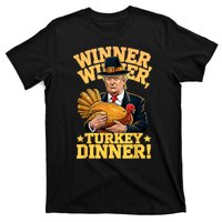 Humor Funny Trump Winner Winner Turkey Dinner Thanksgiving T-Shirt