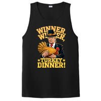 Humor Funny Trump Winner Winner Turkey Dinner Thanksgiving PosiCharge Competitor Tank