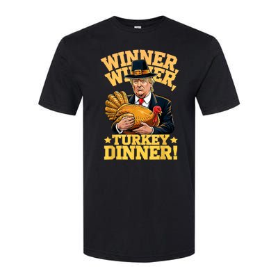 Humor Funny Trump Winner Winner Turkey Dinner Thanksgiving Softstyle® CVC T-Shirt