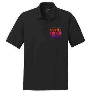 Hustle For That Muscle Meaningful Gift Hustle Muscle Gift PosiCharge RacerMesh Polo