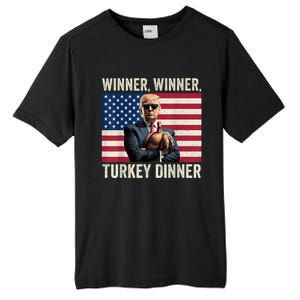 Humor Funny Trump Winner Winner Turkey Dinner Thanksgiving Tall Fusion ChromaSoft Performance T-Shirt