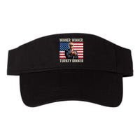 Humor Funny Trump Winner Winner Turkey Dinner Thanksgiving Valucap Bio-Washed Visor