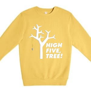 High Five, Tree! Premium Crewneck Sweatshirt