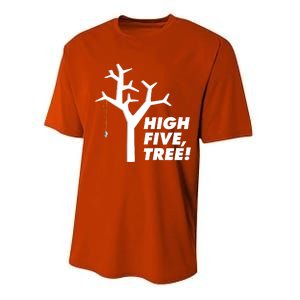 High Five, Tree! Performance Sprint T-Shirt