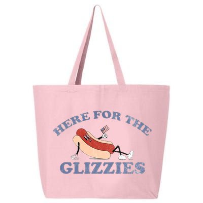 Here For The Glizzies 4th Of July 25L Jumbo Tote