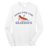 Here For The Glizzies 4th Of July Long Sleeve Shirt
