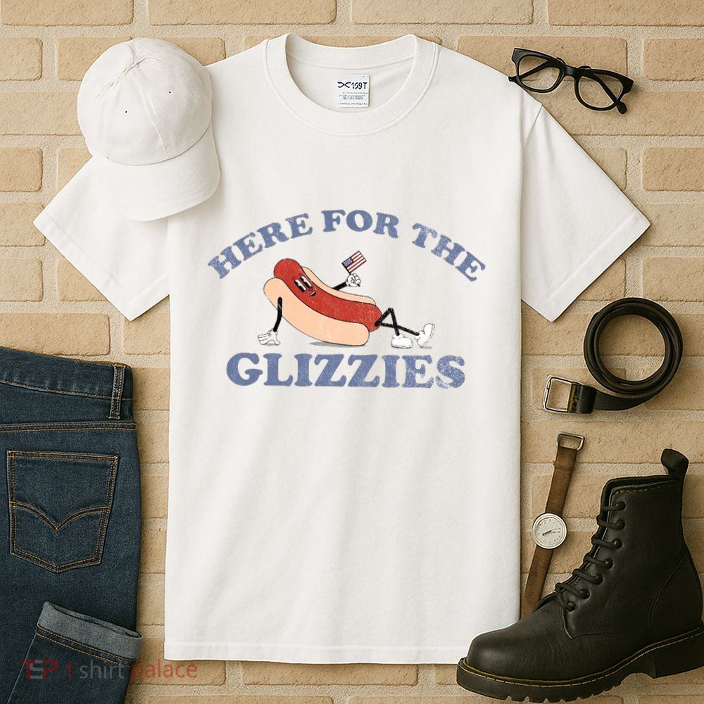 Here For The Glizzies 4th Of July Tall T-Shirt