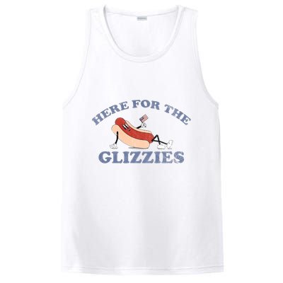 Here For The Glizzies 4th Of July PosiCharge Competitor Tank