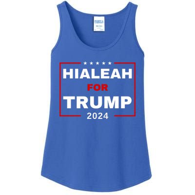 Hialeah For Trump 2024 Ladies Essential Tank