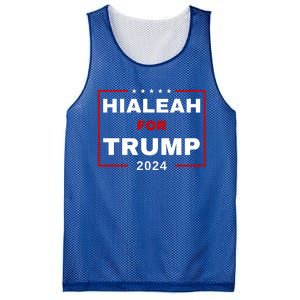 Hialeah For Trump 2024 Mesh Reversible Basketball Jersey Tank