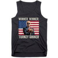 Humor Funny Trump Winner Winner Turkey Dinner Thanksgiving Tank Top