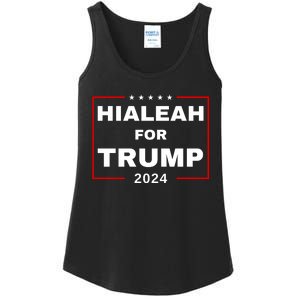 Hialeah For Trump 2024 Ladies Essential Tank