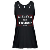 Hialeah For Trump 2024 Ladies Essential Flowy Tank