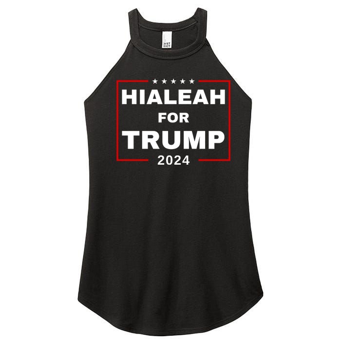 Hialeah For Trump 2024 Women's Perfect Tri Rocker Tank