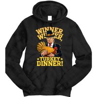 Humor Funny Trump Winner Winner Turkey Dinner Thanksgiving Tie Dye Hoodie