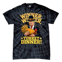 Humor Funny Trump Winner Winner Turkey Dinner Thanksgiving Tie-Dye T-Shirt