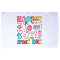 Hooray For The First Day Back To School Microfiber Hand Towel