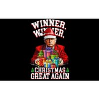 Humor Funny Trump Winner Winner Christmas Great Again Bumper Sticker