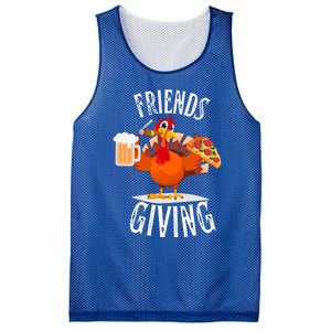 Happy Friendsgiving Turkey Friends Giving Funny Funny Gift Mesh Reversible Basketball Jersey Tank