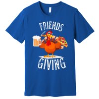 Happy Friendsgiving Turkey Friends Giving Funny Funny Gift Premium T-Shirt