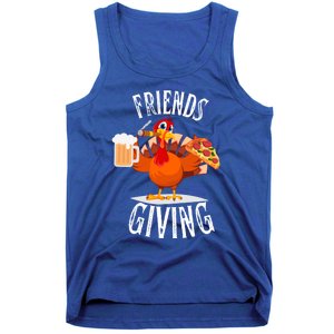 Happy Friendsgiving Turkey Friends Giving Funny Funny Gift Tank Top