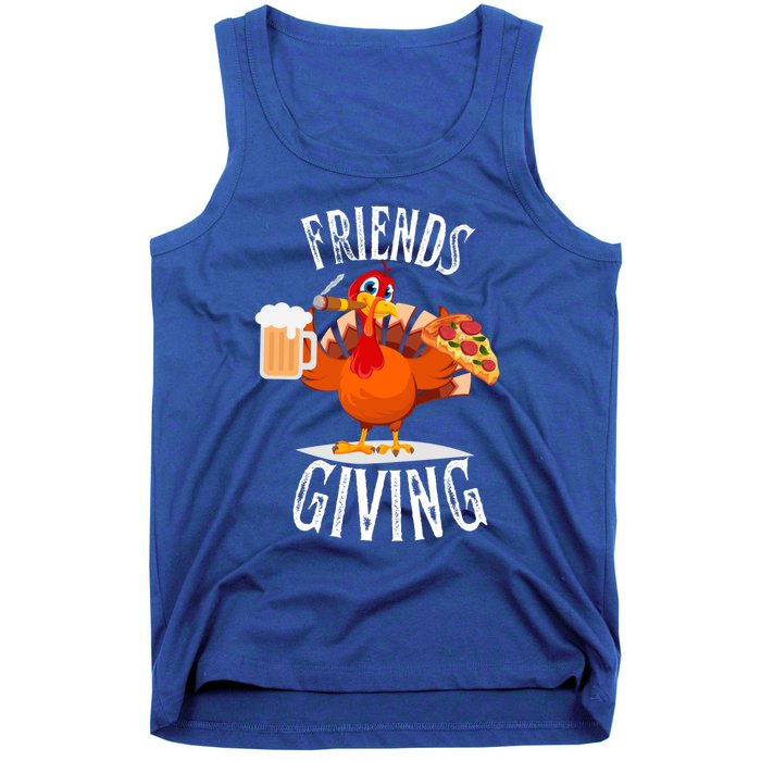 Happy Friendsgiving Turkey Friends Giving Funny Funny Gift Tank Top