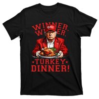 Humor Funny Trump Winner Winner Turkey Dinner Thanksgiving T-Shirt