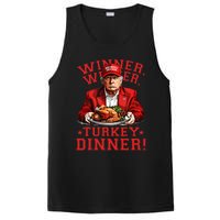 Humor Funny Trump Winner Winner Turkey Dinner Thanksgiving PosiCharge Competitor Tank