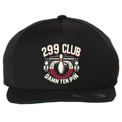 Humor Funny Ten Pin Bowling Wool Snapback Cap