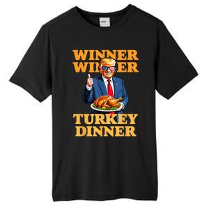 Humor Funny Trump Winner Winner Turkey Dinner Thanksgiving Tall Fusion ChromaSoft Performance T-Shirt