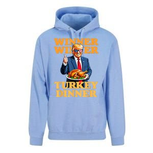 Humor Funny Trump Winner Winner Turkey Dinner Thanksgiving Unisex Surf Hoodie