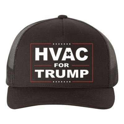 Hvac For Trump Political Apparel Yupoong Adult 5-Panel Trucker Hat