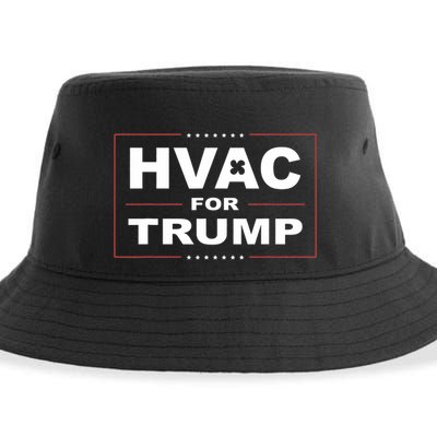 Hvac For Trump Political Apparel Sustainable Bucket Hat