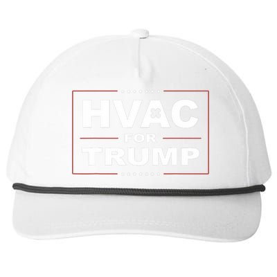 Hvac For Trump Political Apparel Snapback Five-Panel Rope Hat