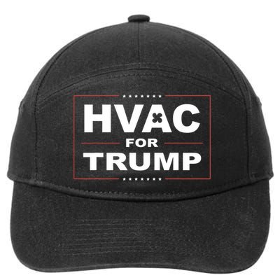 Hvac For Trump Political Apparel 7-Panel Snapback Hat