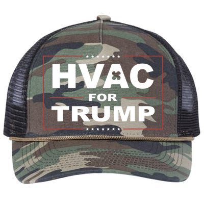 Hvac For Trump Political Apparel Retro Rope Trucker Hat Cap